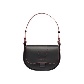 오니츠카타이거 로고 숄더백 핸드백 가방 블랙 3183B255.001