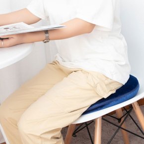 바른자세 엉덩이 압력분산 원형방석 메모리폼 도넛방석