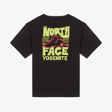 노스페이스 [노스페이스키즈 공식] NT7UR03T 키즈 하프돔 반팔 라운드 티_BLACK