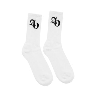 아크메드라비 BIG SYMBOL LOGO SOCKS WHITE 빅심볼 양말 화이트