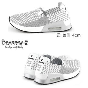 베어파우(BEARPAW) 여성 CRYSTAL WOVEN 에어쿠션 슬립온 4종(K0128)