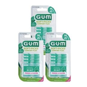 GUM 검 치과 부드러운 일회용 치간칫솔 코스트코 소프트픽 민트 컴...