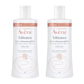 Avene Tolerance 젠틀 클렌저 클렌징로션 400ml 2개