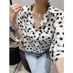 칼라거펠트 26SS 여성 슈페트 앤 칼 윔지 블라우스