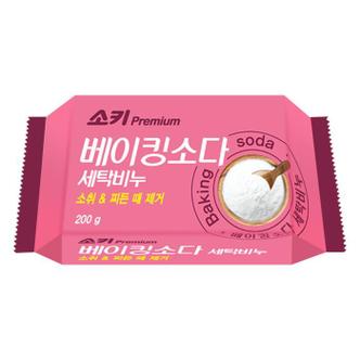 셀러허브 무궁화 소키프리미엄 베이킹소다 세탁비누 200g 1개 (S11013952)