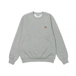 CARHARTT 칼하트 WIP x 아이앱 스튜디오 포켓 스웻셔츠 그레이 헤더