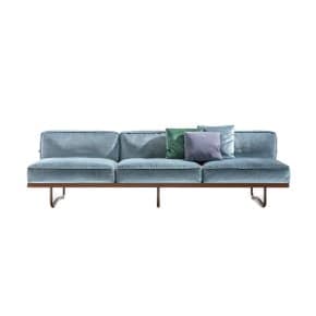 [Cassina 공식수입원] 5 Canape,  Appartement Le Corbusier, 3-Seater (Blue/Brown)