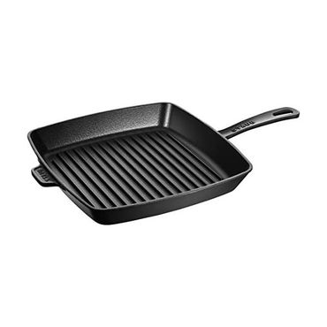  독일 스타우브 그릴팬 STAUB 1003305 American Cast Iron Induction Grill Pan 26 cm 블랙 13443