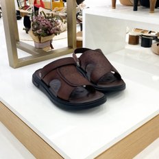 Y23008 BROWN 남성 토오픈 샌들 슬리퍼 3cm 미셸by탠디 TW305D