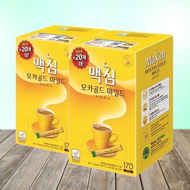  동서 맥심 모카골드 커피믹스 150T X 2개(300T)