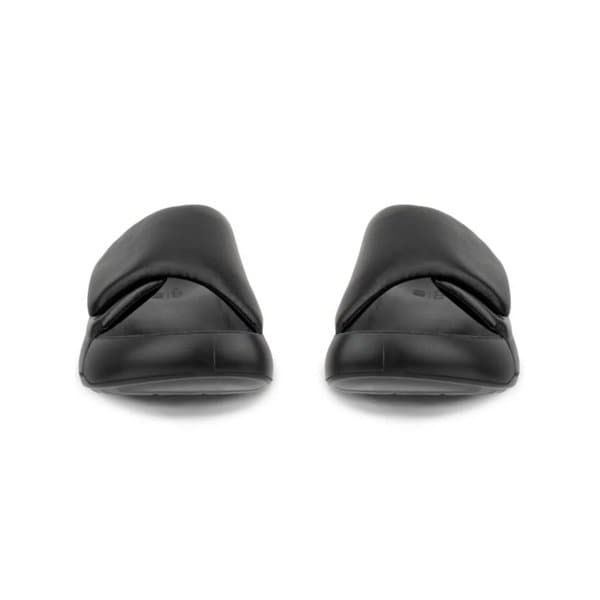 [여주점] 여성 코즈모 플랫폼 스트랩 4CM 키높이 캐주얼 데일리 샌들 슬리퍼 블랙 206683