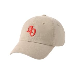 COLOR POINT SMALL SYMBOL BALL CAP 컬러포인트심볼 볼캡 베이지