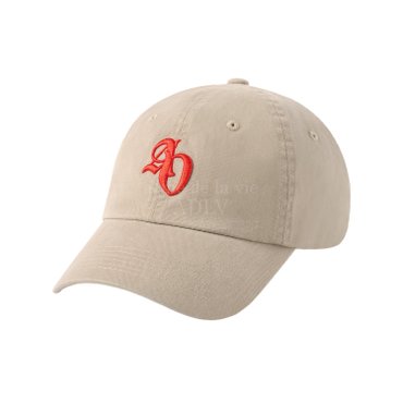 아크메드라비 COLOR POINT SMALL SYMBOL BALL CAP 컬러포인트심볼 볼캡 베이지