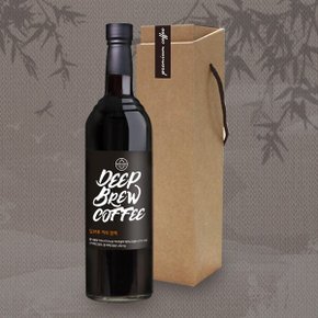 딥브루 콜드브루잉 커피 원액 선물세트 케냐AA 750ml