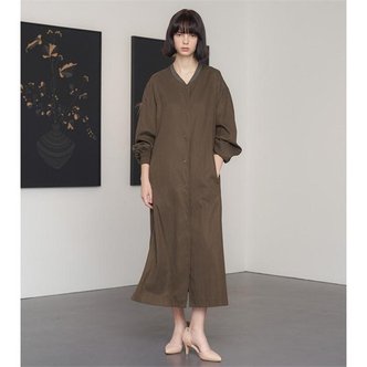 제이비리파인 OPEN NECK LONG LINE TENCEL COAT[A]