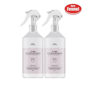 디어페넬 퍼퓸 섬유탈취제 화이트플로럴 400ml x2개 향수 미스트 방향제 정전기방지 룸스프레이 패브릭