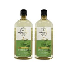 Bath & Body 워크 Aromatherapy 스트레스 Relief Eucalyptus & Spearmint Shower Gel 2 Pack