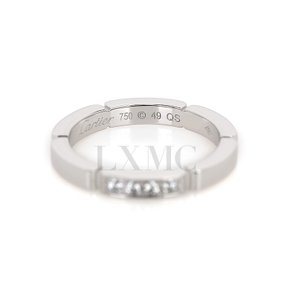 [중고명품] 까르띠에 마이용 다이아 웨딩반지 WG RING 웨딩링