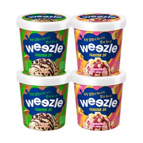 위즐아몬드쿠키x2+베리치즈케익x2