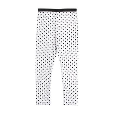 MESH DOT LEGGINS : WHITE