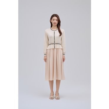SI 라인 배색 롱 원피스 (SSKOOCC09610)(SSKOO09610)