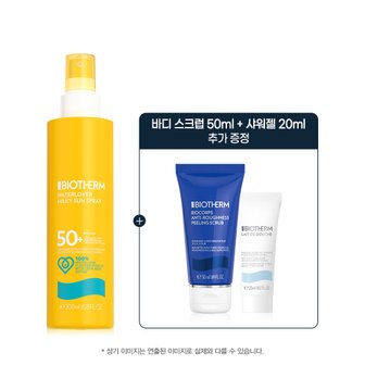 비오템 [SSG] 워터러버 밀키 선 스프레이 (비오콥 스크럽 50ML,샤워젤 20ML)