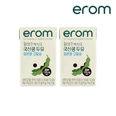  이롬 황성주 박사의 국산콩두유 검은콩 고칼슘 140ml x 24팩