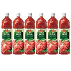 롯데칠성 델몬트주스 토마토 1.5L 6페트 .