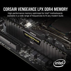 CORSAIR DDR4-3600MHz Vengeance LPX 32GB [16GB CMK32GX4M2D3600C18 데스크탑 PC용 메모리