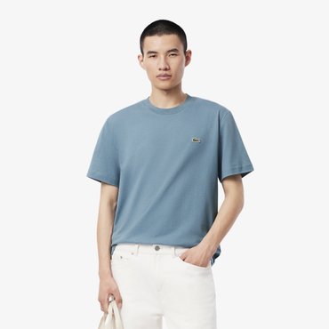 라코스테 (남성)클래식핏 크루넥 반팔 티셔츠(TH7318-55G HD9)그레이시블루