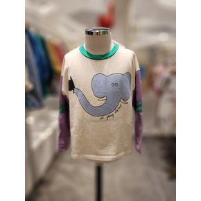 (C)ELEPHANT LONG SLEEVES KIDS TSH (TC43-20)