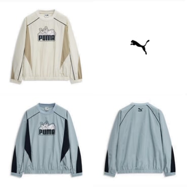 푸마 940495 // PUMA 푸마 남여공용 포 더 팬베이스 우븐 크루 FOR THE FANBASE Woven Crew