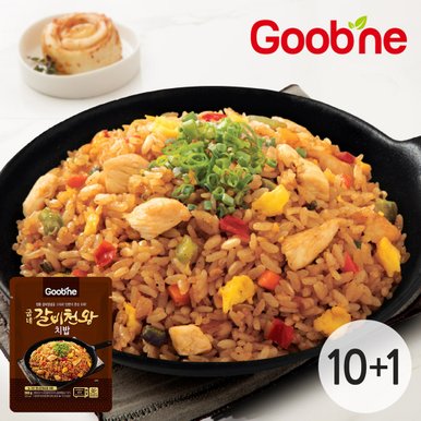 갈비천왕 치밥 200g 10+1팩/KC85/한끼식사/단짠단짠/간편식/4분이면 OK!