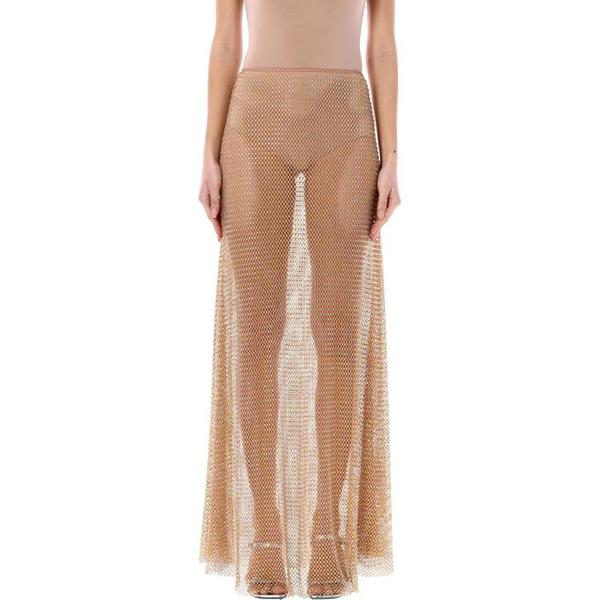 셀프 포트레이트 스커트 SS24209XSKNF NUDE TAN