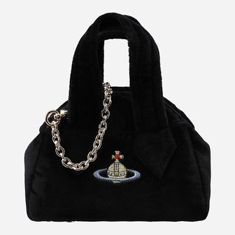 비비안웨스트우드 [시흥점] [비비안 웨스트우드]5F 47030007W W00ZL N401 야스민 미니 벨벳 토트백