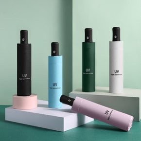 양산 우산 미니 양 자외선 UV 자동 차단 암막 3단 uv