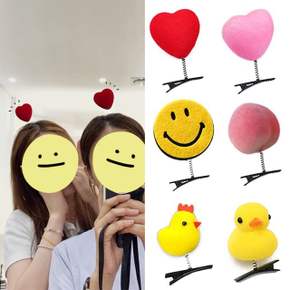 하트핀 오리핀 과일핀 단체행사삔