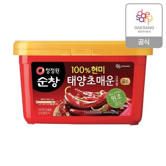 청정원 현미 매운고추장 3kg (F)