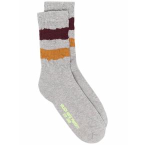 25FW 골든구스 양말 GUP00883P000488 81240 MELANGE GREY ORANGE RED YELLOW FLUO