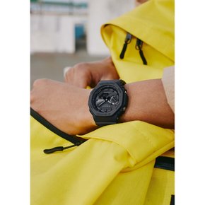 (카시오) 워치 G Shock () 블루투스 탑재 Sun GA-B2100-1A1JF 남성용 블랙