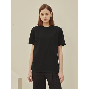 Ada shoulder pad t-shirts_BLACK