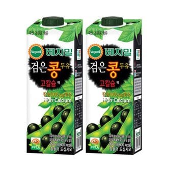  정식품 베지밀검은콩 고칼슘두유 950ml 6팩