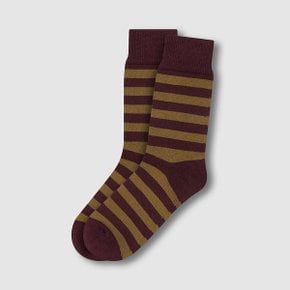 여 코튼 플레인 패턴 장목 양말 1족 J145403001070