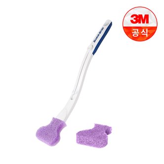 3M 크린스틱 베이킹소다 변기청소용 핸들+리필2입