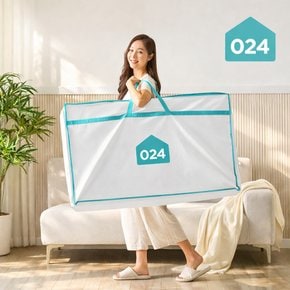3단 접이식 토퍼 매트리스 보관 가방 7cm 퀸