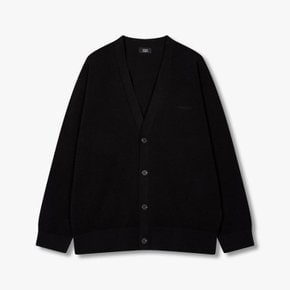 와플조직 가디건 9154151131 BLACK