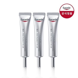 유세린 하이알루론 3X 아이크림 15ml 3개