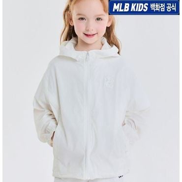 MLB키즈 (백화점공식) 25SS 스포티브 스트레치 홑겹 바람막이 7AWJB0653-50IVS