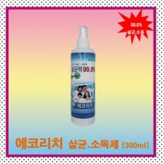 에코리치 살균소독제(300ml) 휴대용소독제 뿌리는소독제