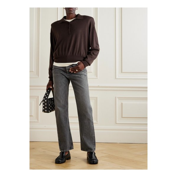 90s 핀치 웨이스트 하이라이즈 스트레이트  진 그레이 46376663162898691